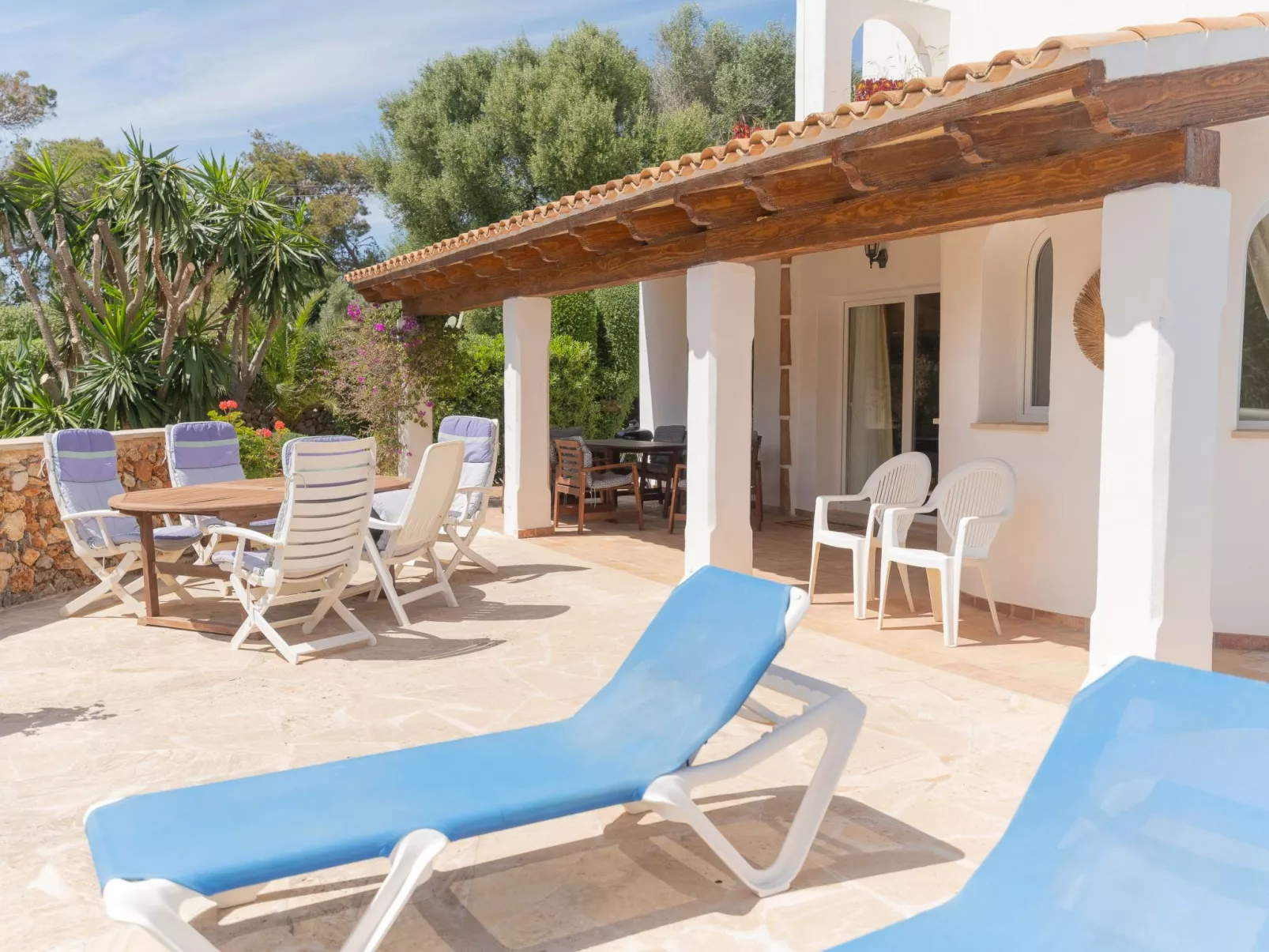 Cristina Ferienhaus in Cala D'or mit Privatpool und Meerblick - Buiten