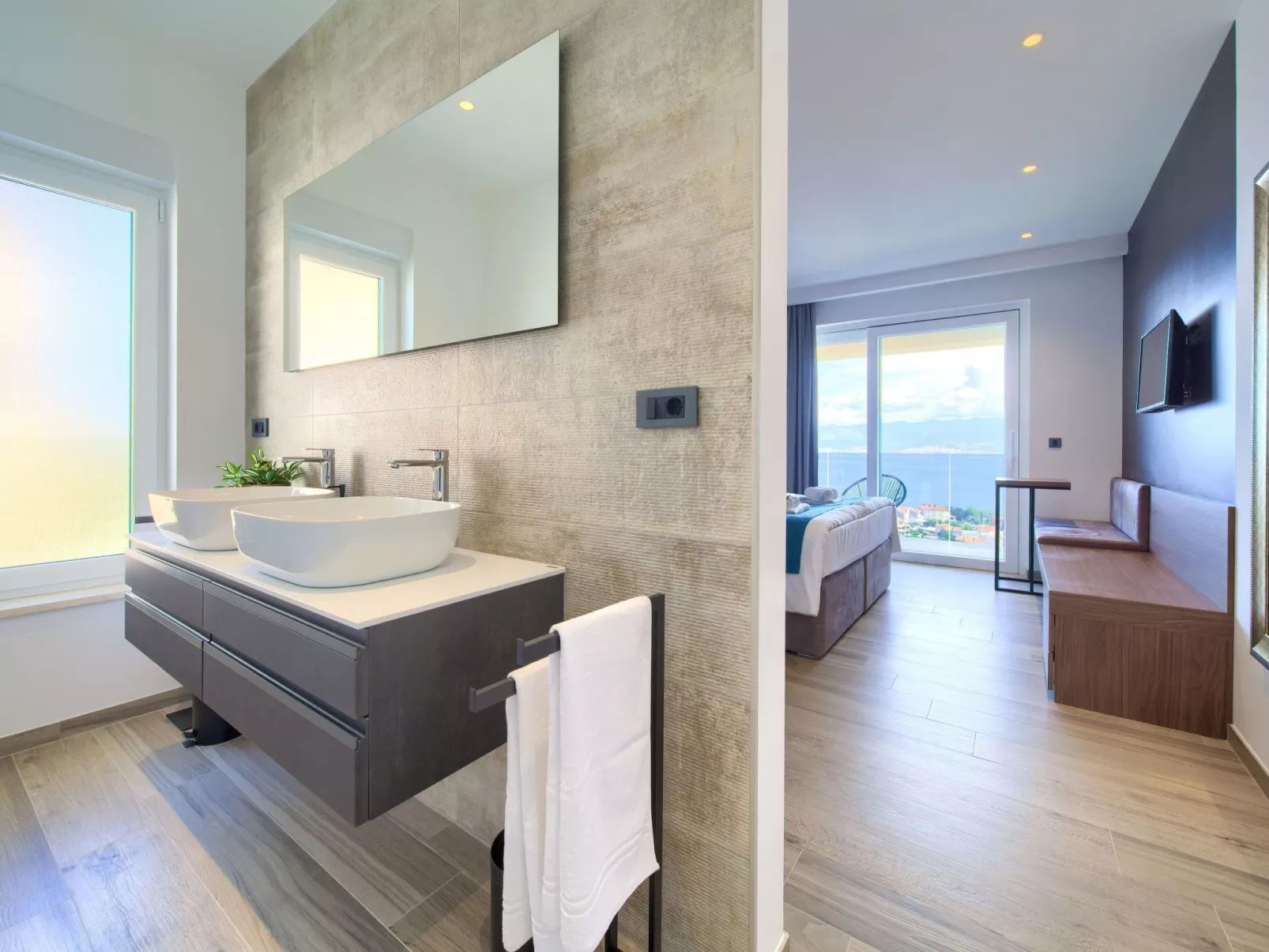 Luxuriöse Villa mit Pool und fantastischem Meerblick - Image-tags.info