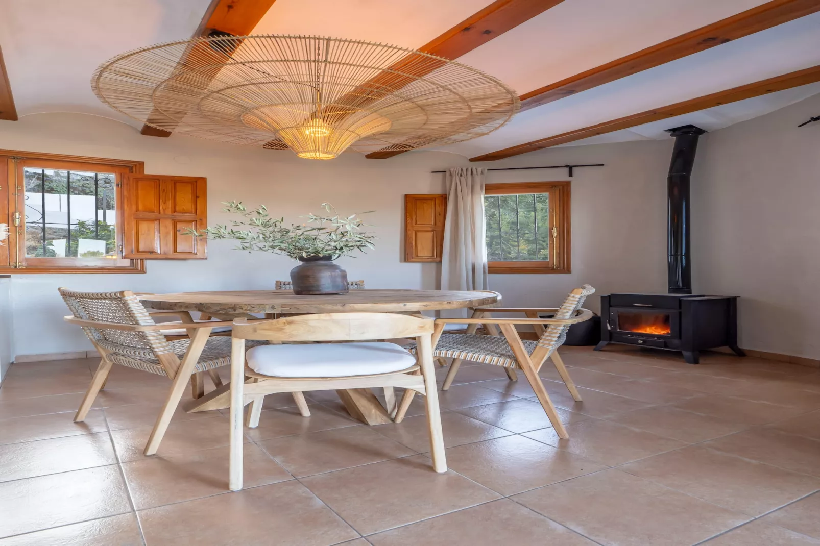 Villa Vista Pedreguer-Eetkamer