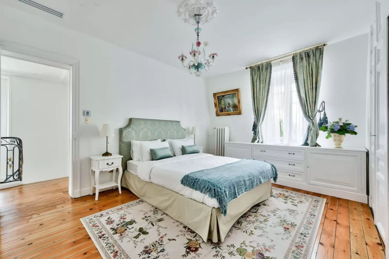 Noble demeure de luxe en plein coeur de Paris-Slaapkamer