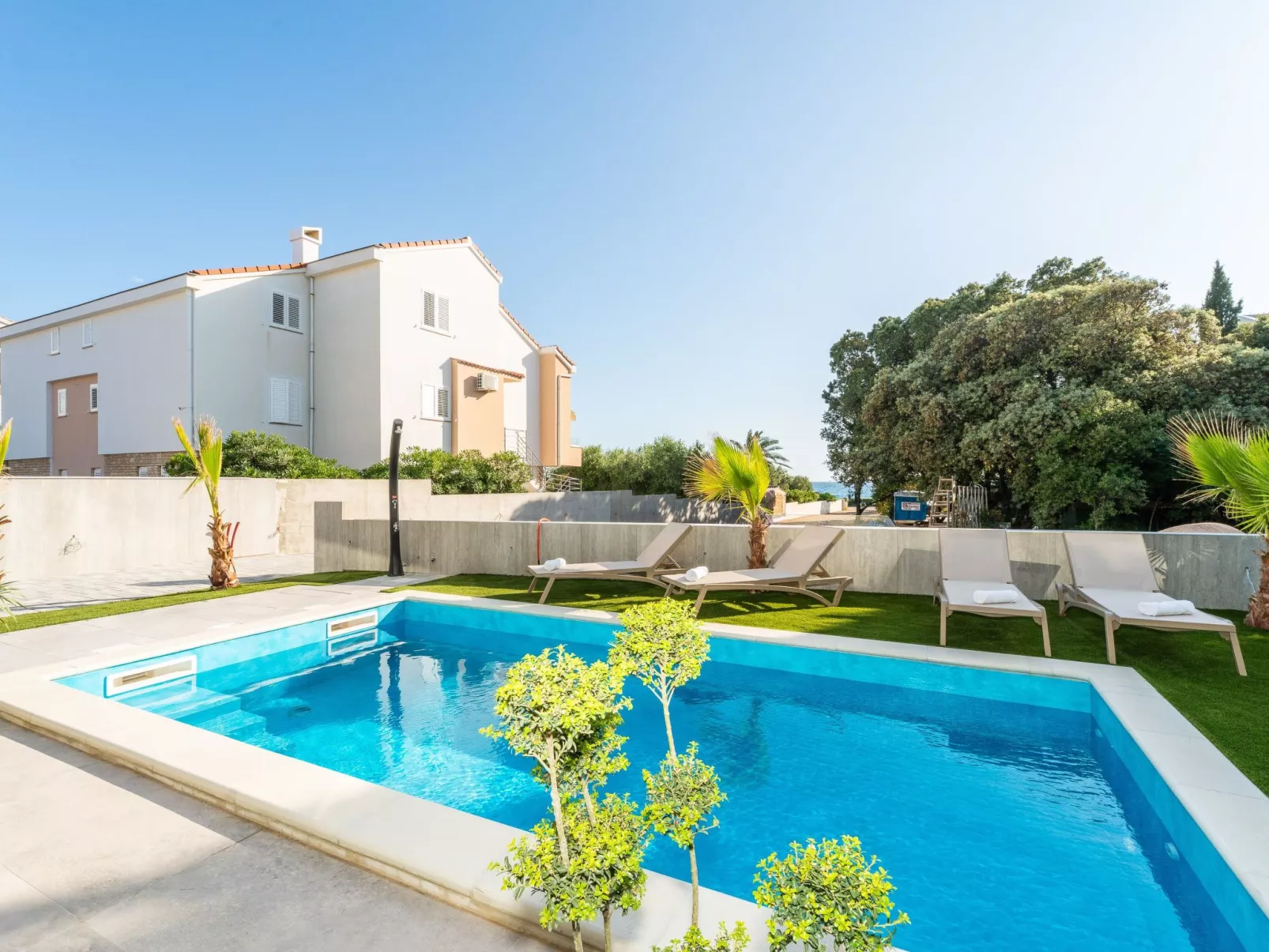 Zwei-Schlafzimmer-Wohnung Dantela mit privatem Pool - Binnen