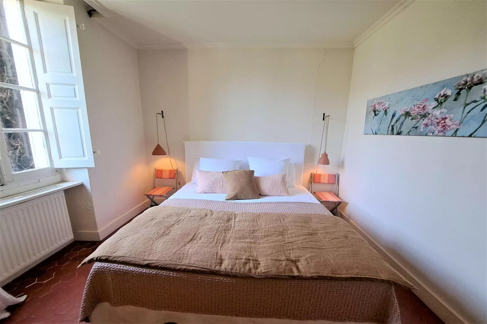 Mas Maillane demeure du XVIIIe entièrement rénové-Slaapkamer