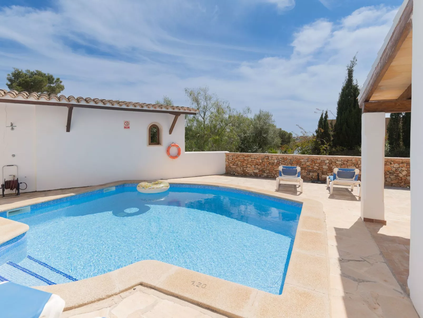 Cristina Ferienhaus in Cala D'or mit Privatpool und Meerblick - Buiten