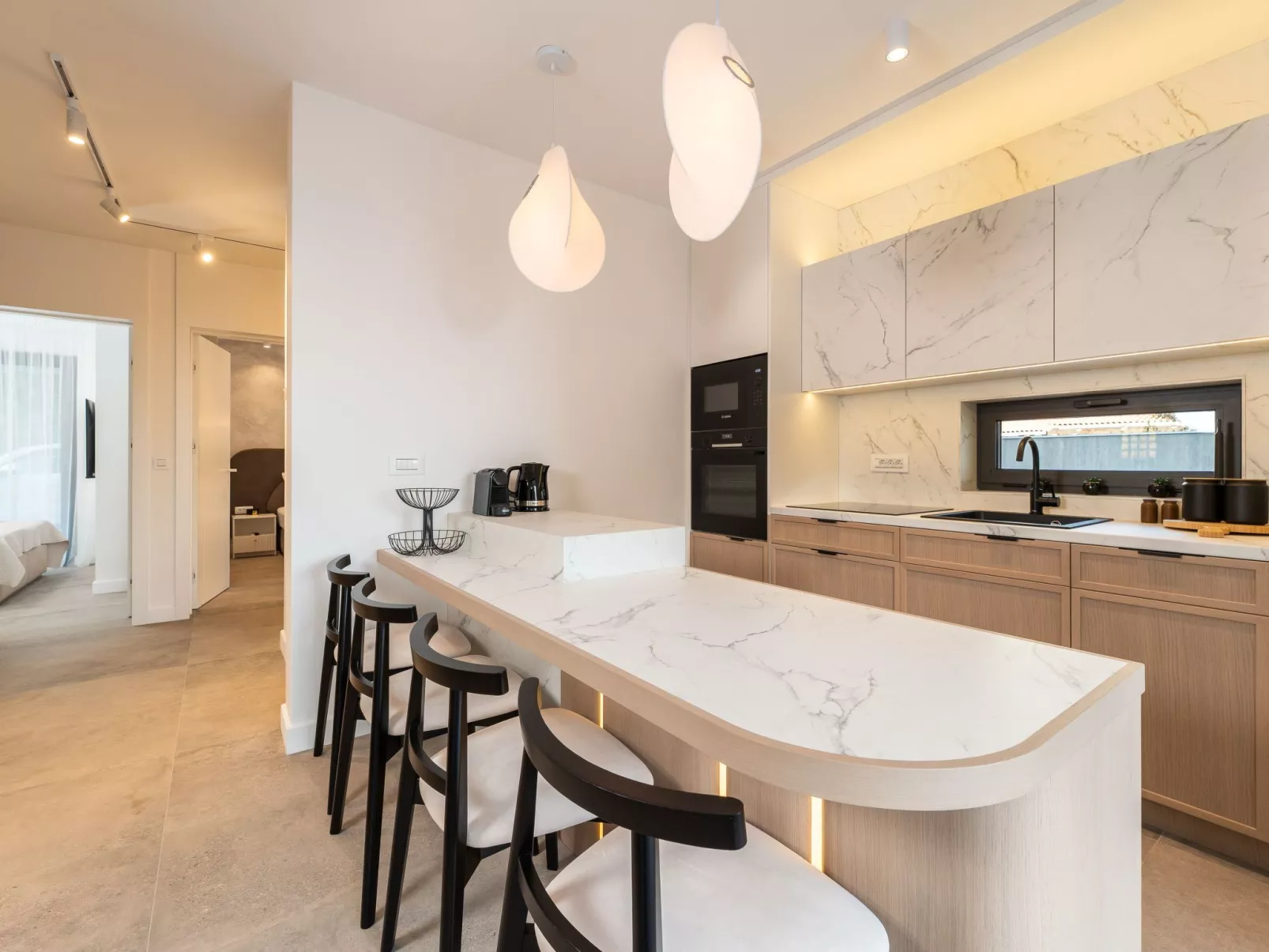 Zwei-Schlafzimmer-Wohnung Dantela mit privatem Pool - Binnen