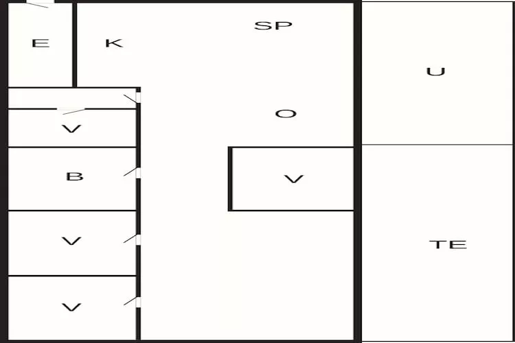 8 persoons vakantie huis in Skjern-By Traum - Plattegrond