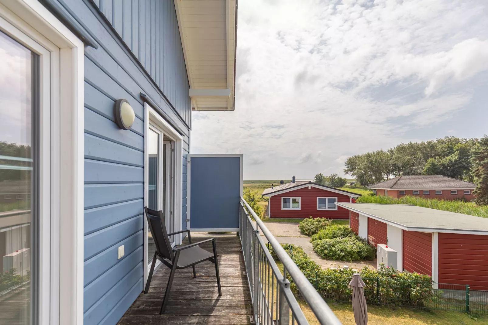 Reihenhaus in Dagebüll - Fischerhuus-Terrasbalkon