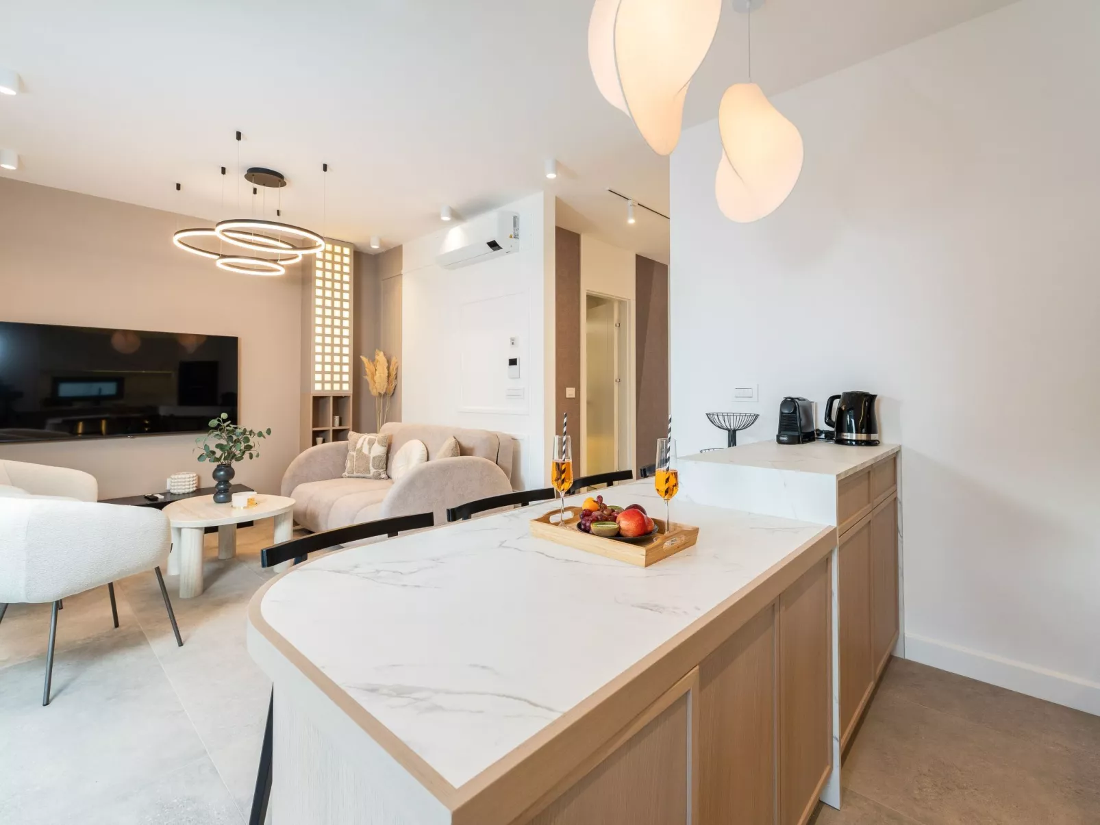 Zwei-Schlafzimmer-Wohnung Dantela mit privatem Pool - Binnen