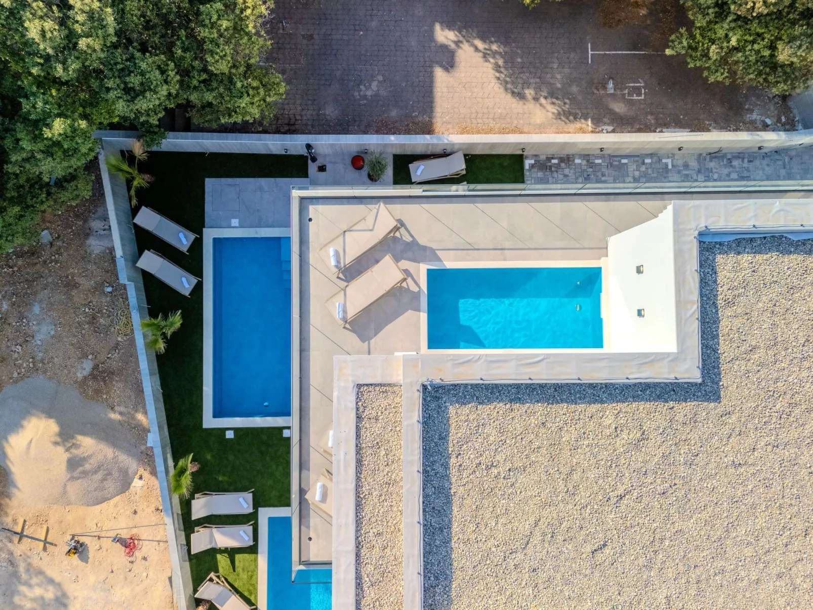 Zwei-Schlafzimmer-Wohnung Dantela mit privatem Pool - Binnen