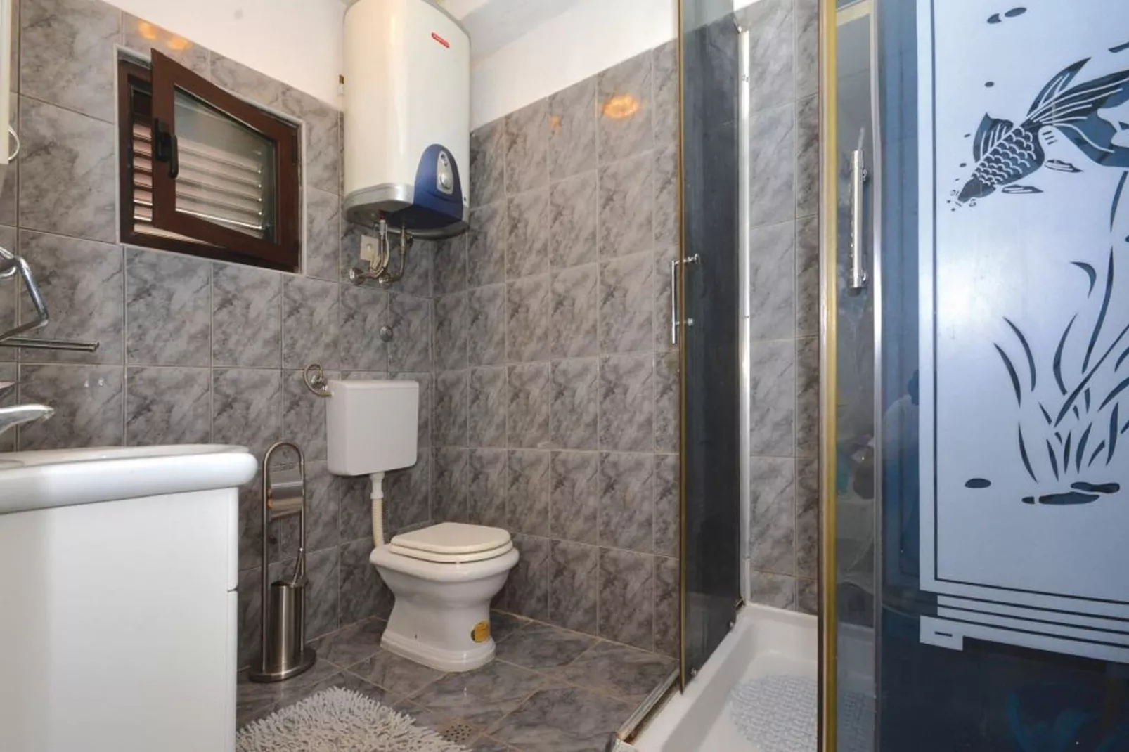 Villa Blanka - Six Bedroom Villa with Swimming Pool and Sea View-Badkamer