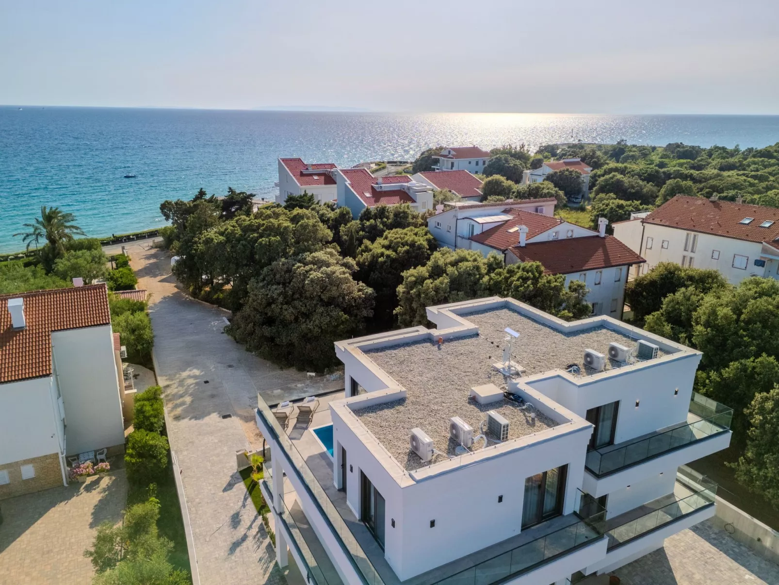 Zwei-Schlafzimmer-Wohnung Dantela mit privatem Pool - Binnen