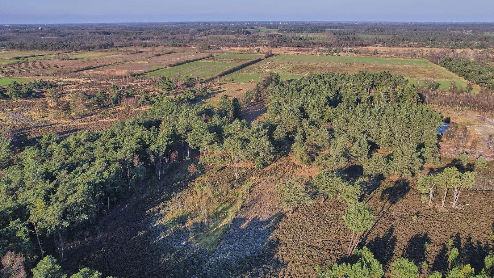 Lierelodge - Gebieden zomer 5km