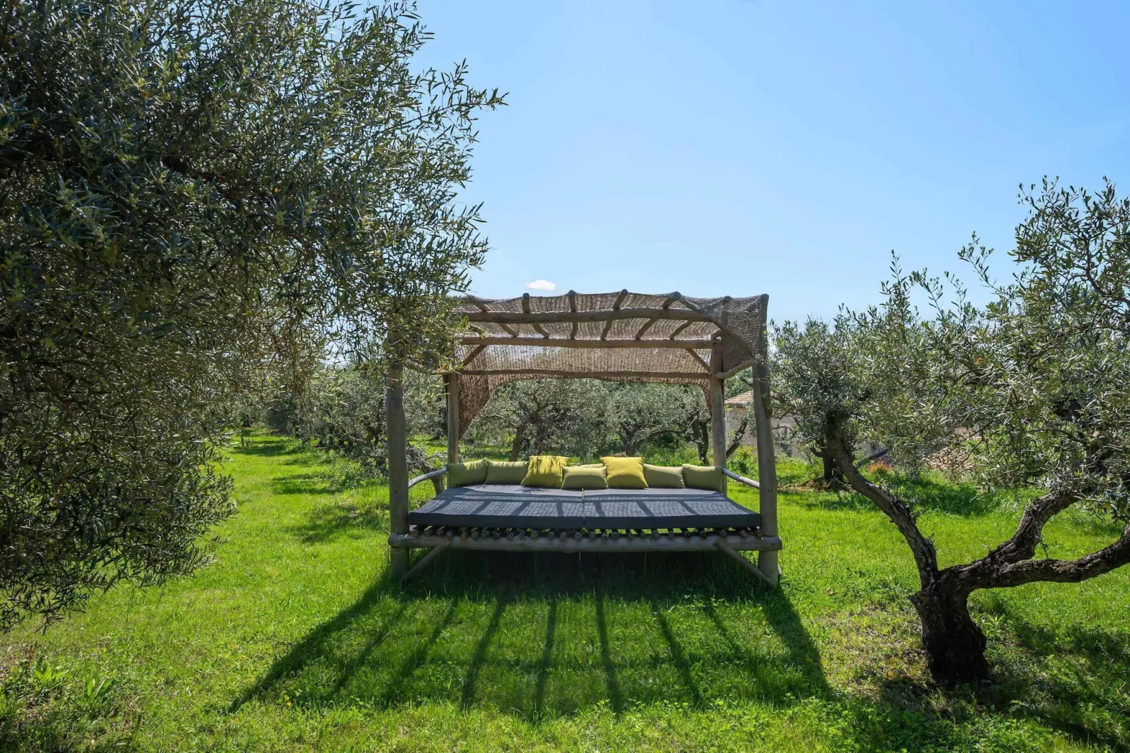 Le Mas Elaïa  votre havre familial avec piscine privée-Terrasbalkon