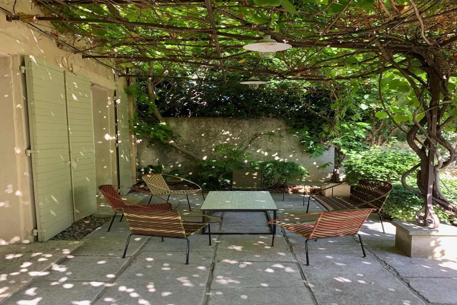 Mas Maillane demeure du XVIIIe entièrement rénové-Terrasbalkon