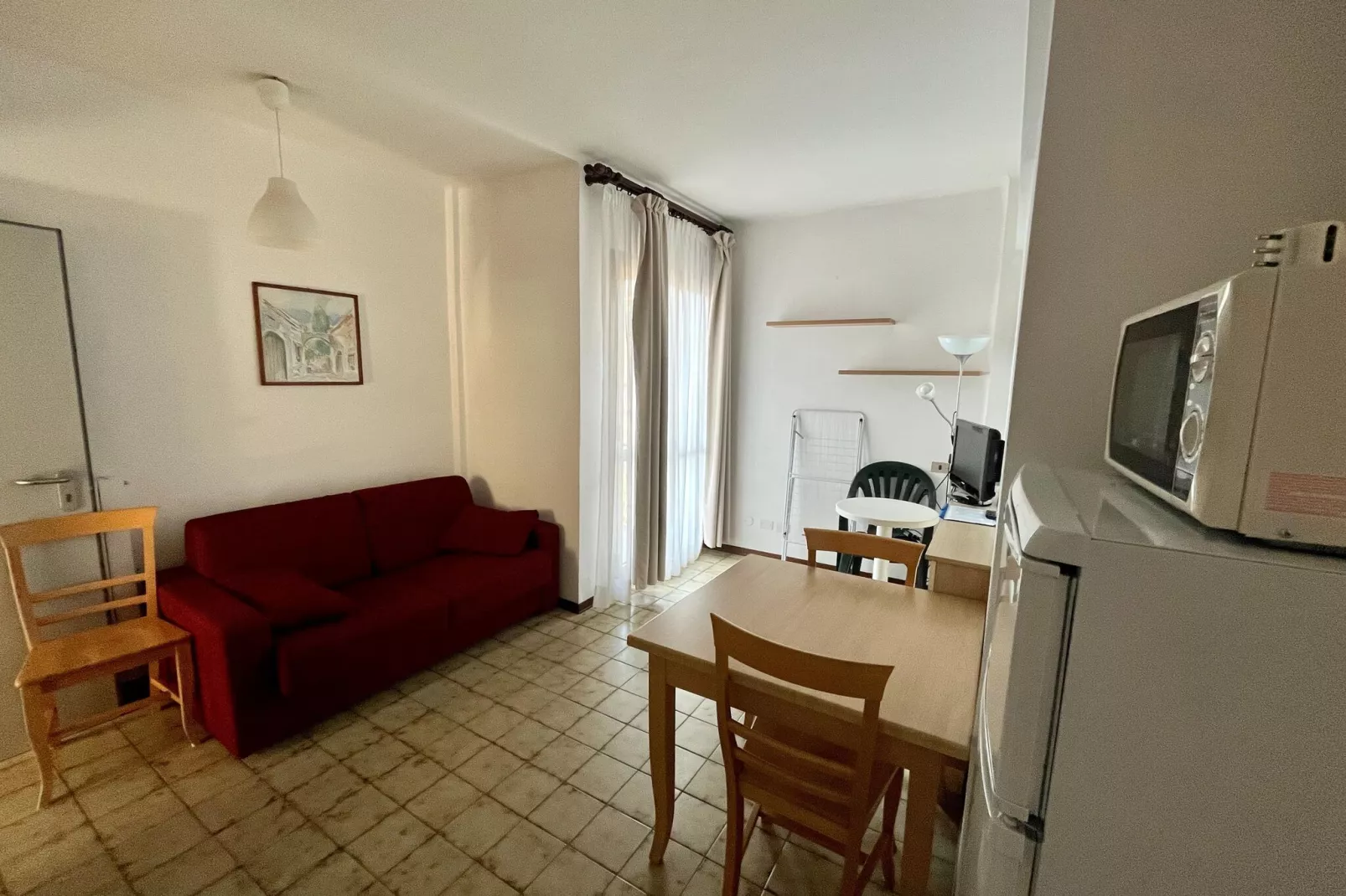 Residence Stella Maris-Studio 2 PAX-M2-Woonkamer