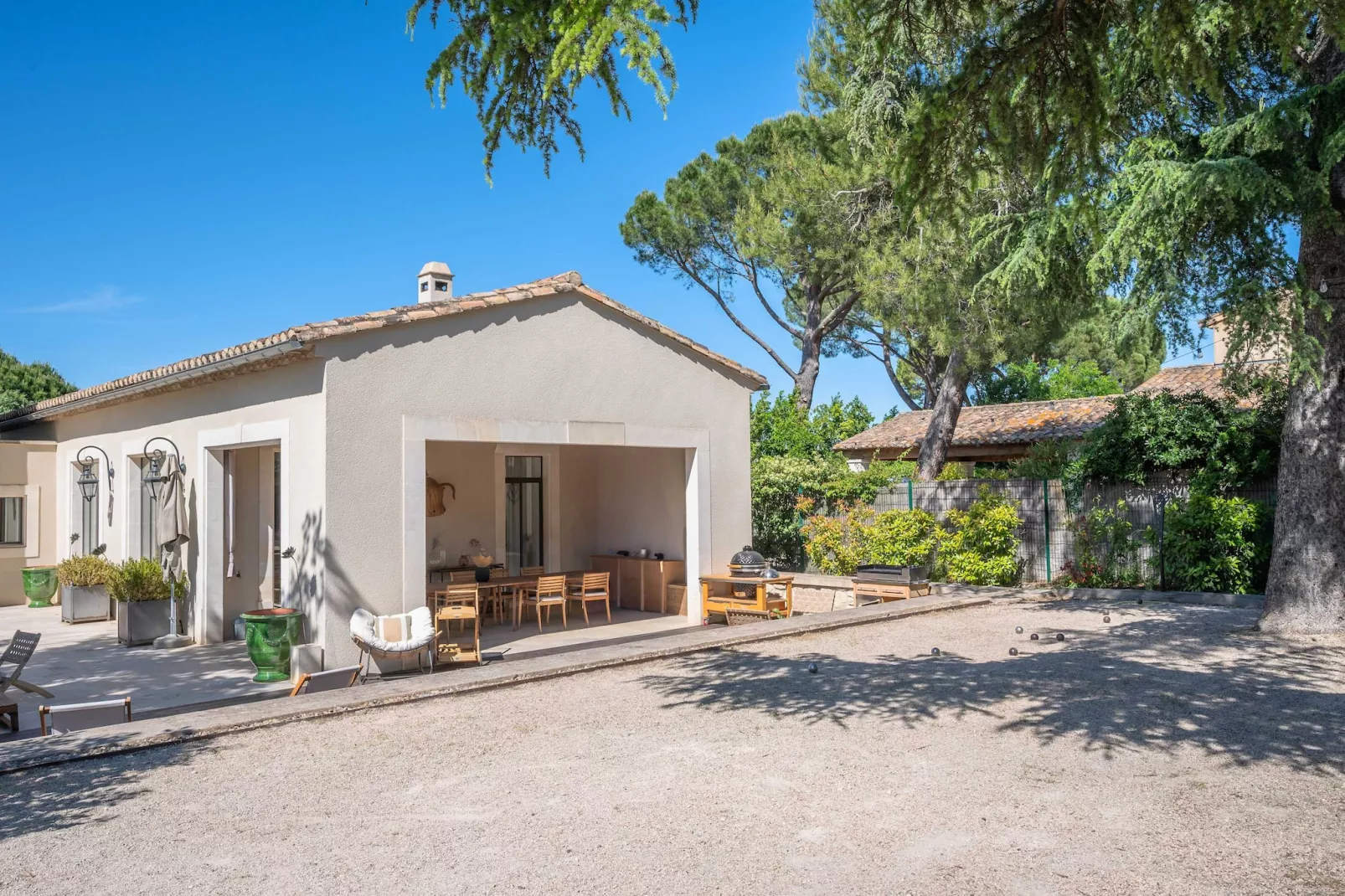 Mas prestigieux au coeur de Saint-Remy-de-Provence-Terrasbalkon