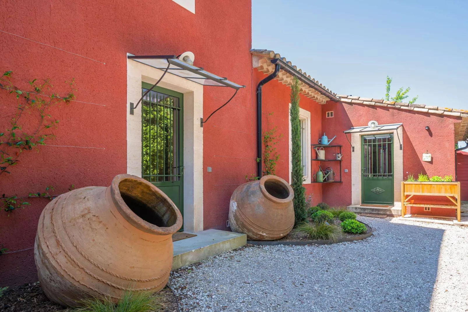 Le Mas Elaïa  votre havre familial avec piscine privée-Terrasbalkon