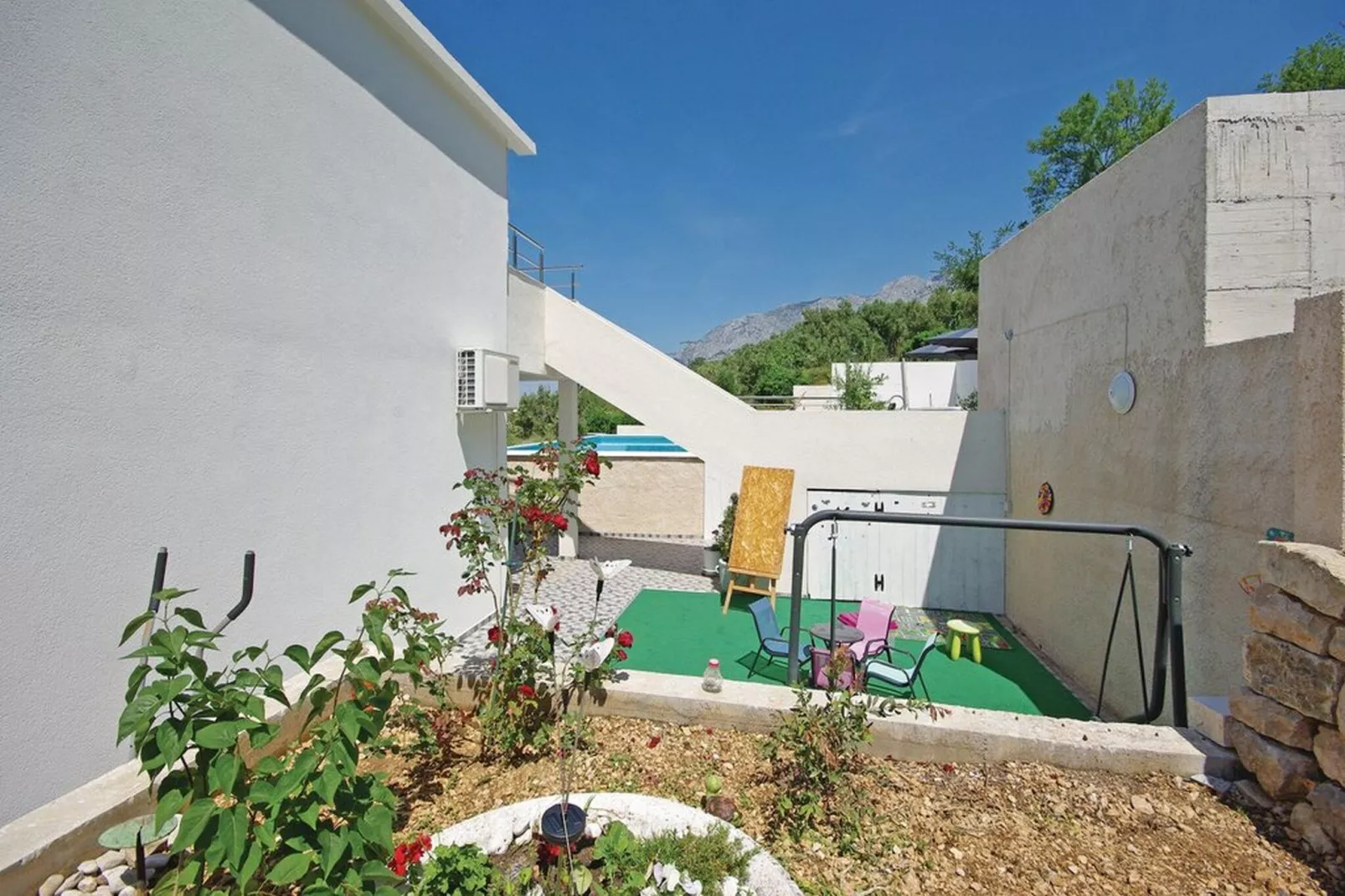 Villa Blanka - Six Bedroom Villa with Swimming Pool and Sea View-Buitenlucht