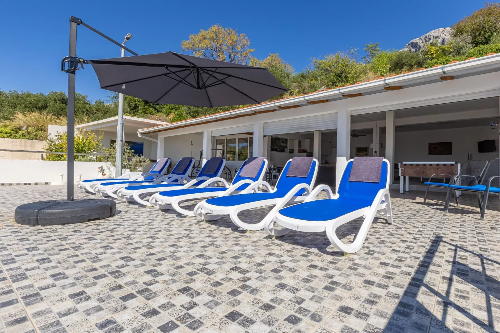 Villa Blanka - Six Bedroom Villa with Swimming Pool and Sea View-Zwembad