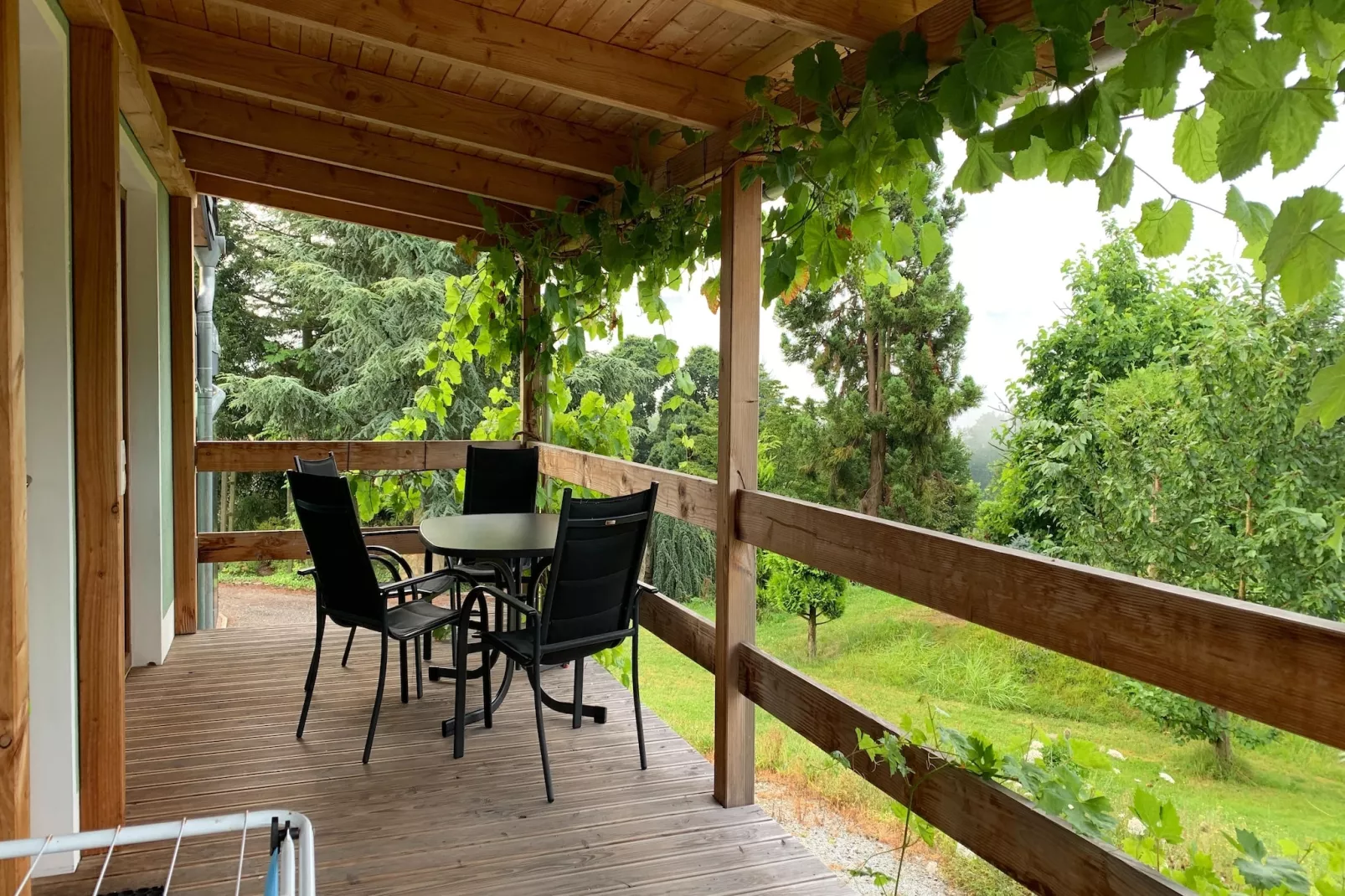 Im Elbsandsteingebirge - Terrasbalkon