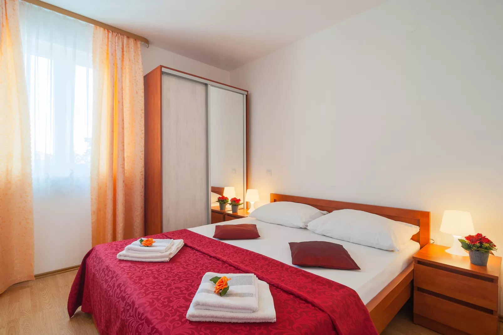 Apartments Island Beat - Two Bedroom Apartment with Balcony (A3) (ST)-Slaapkamer