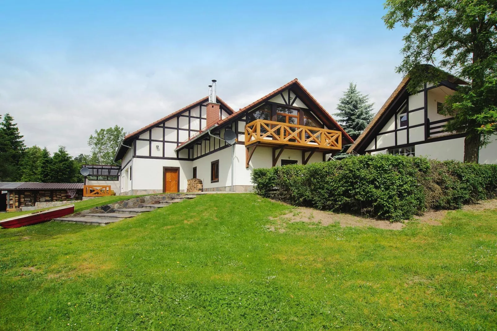 Apartments Rekowo 40 qm - Buitenkant zomer