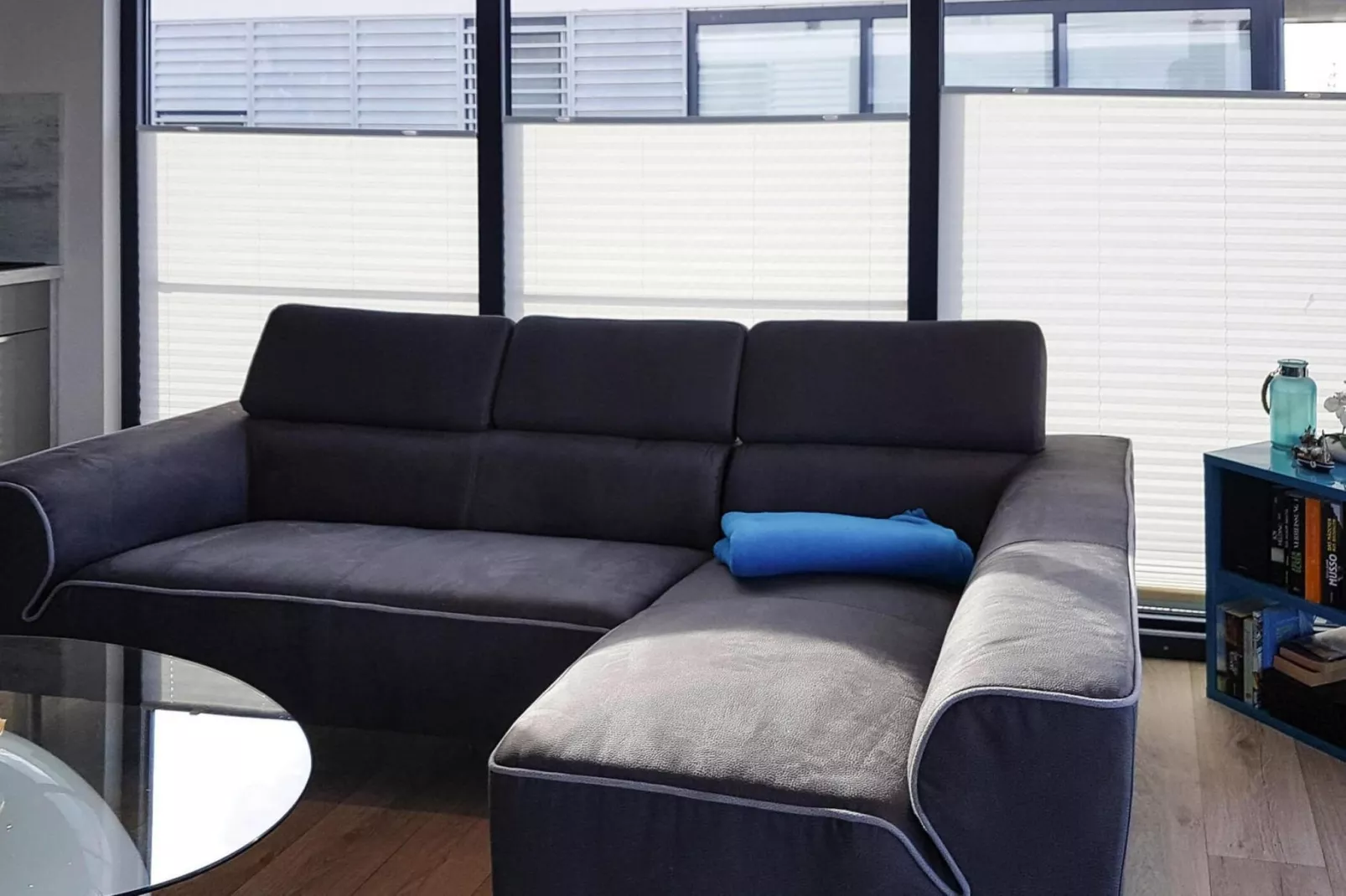 Houseboat Floating House "Leni", Ribnitz-Damgarten-Leni - Woonkamer