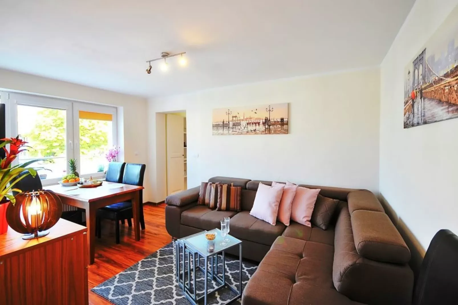 Apartament nr 7 58 qm Ustronie Morskie-Woonkamer