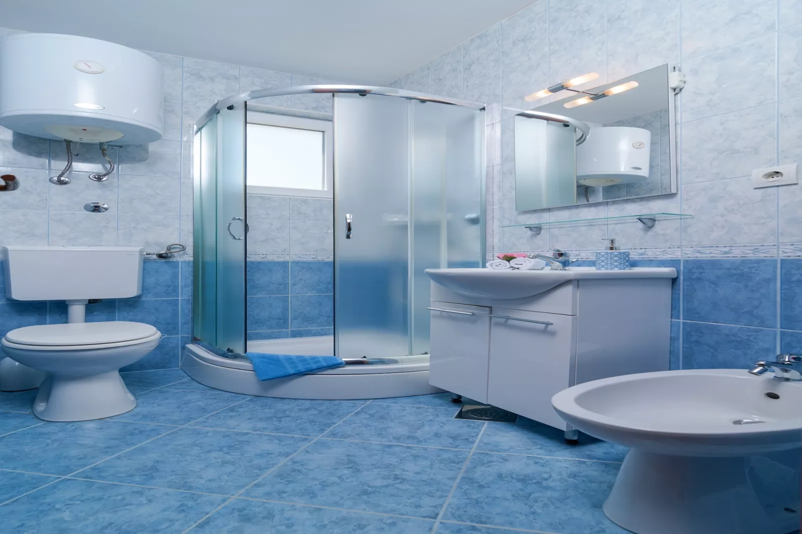 Apartments Island Beat - Two Bedroom Apartment with Balcony (A3) (ST)-Badkamer