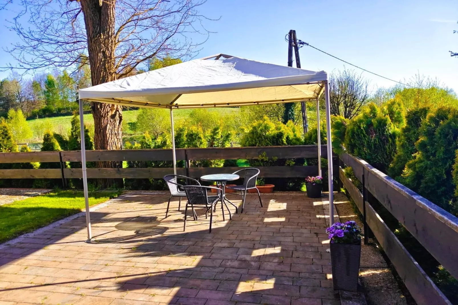 Apartments Rekowo 40 qm - Terrasbalkon