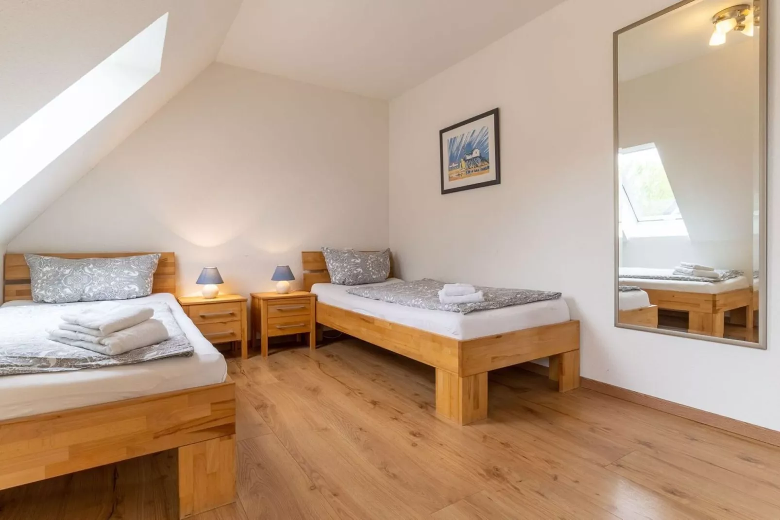 Ferienwohnung Klein Friesland - Flut St Peter-Ording-Slaapkamer