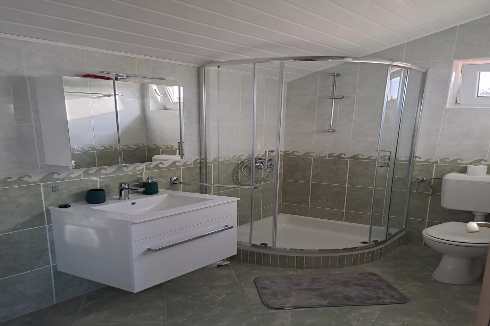 Apartments Gordana - Two Bedroom Apartment with Balcony and Sea View - A4-Badkamer