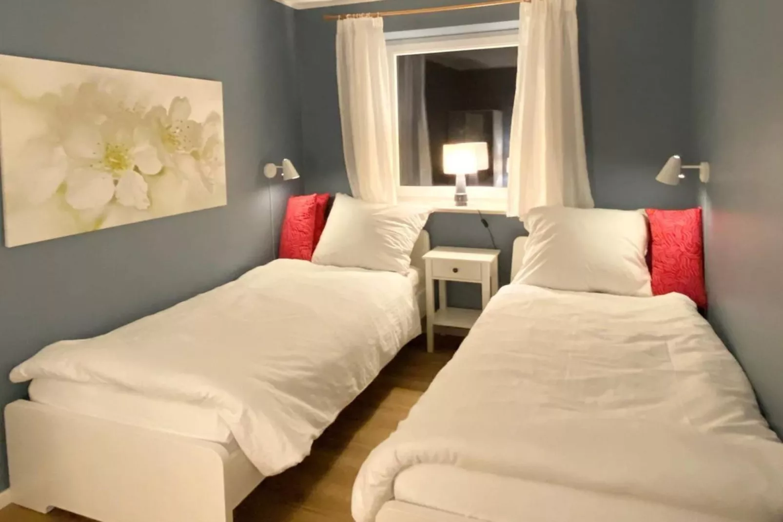 Ferienwohnung Deichglück 4 Pers-Slaapkamer