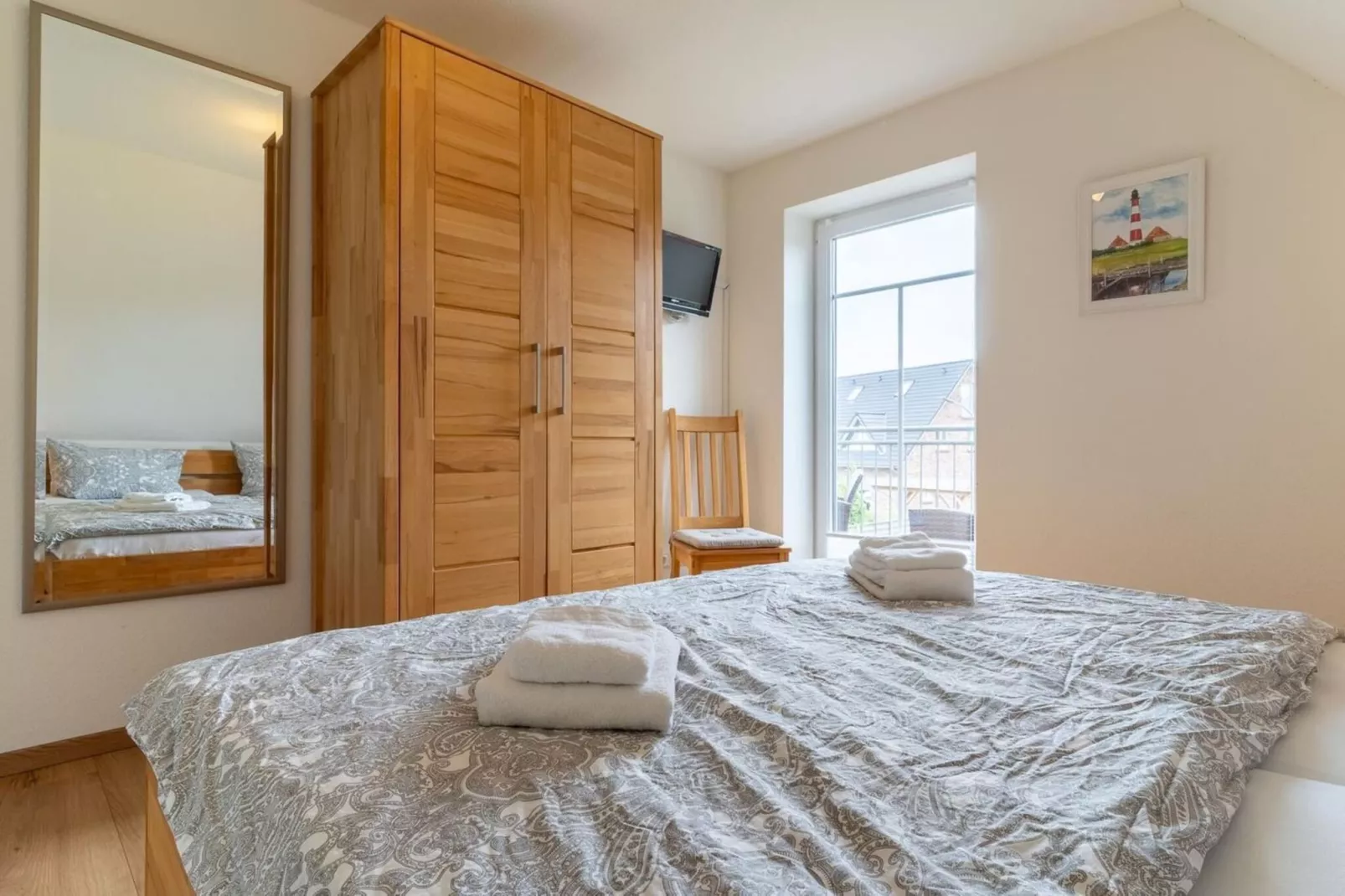 Ferienwohnung Klein Friesland - Flut St Peter-Ording-Slaapkamer