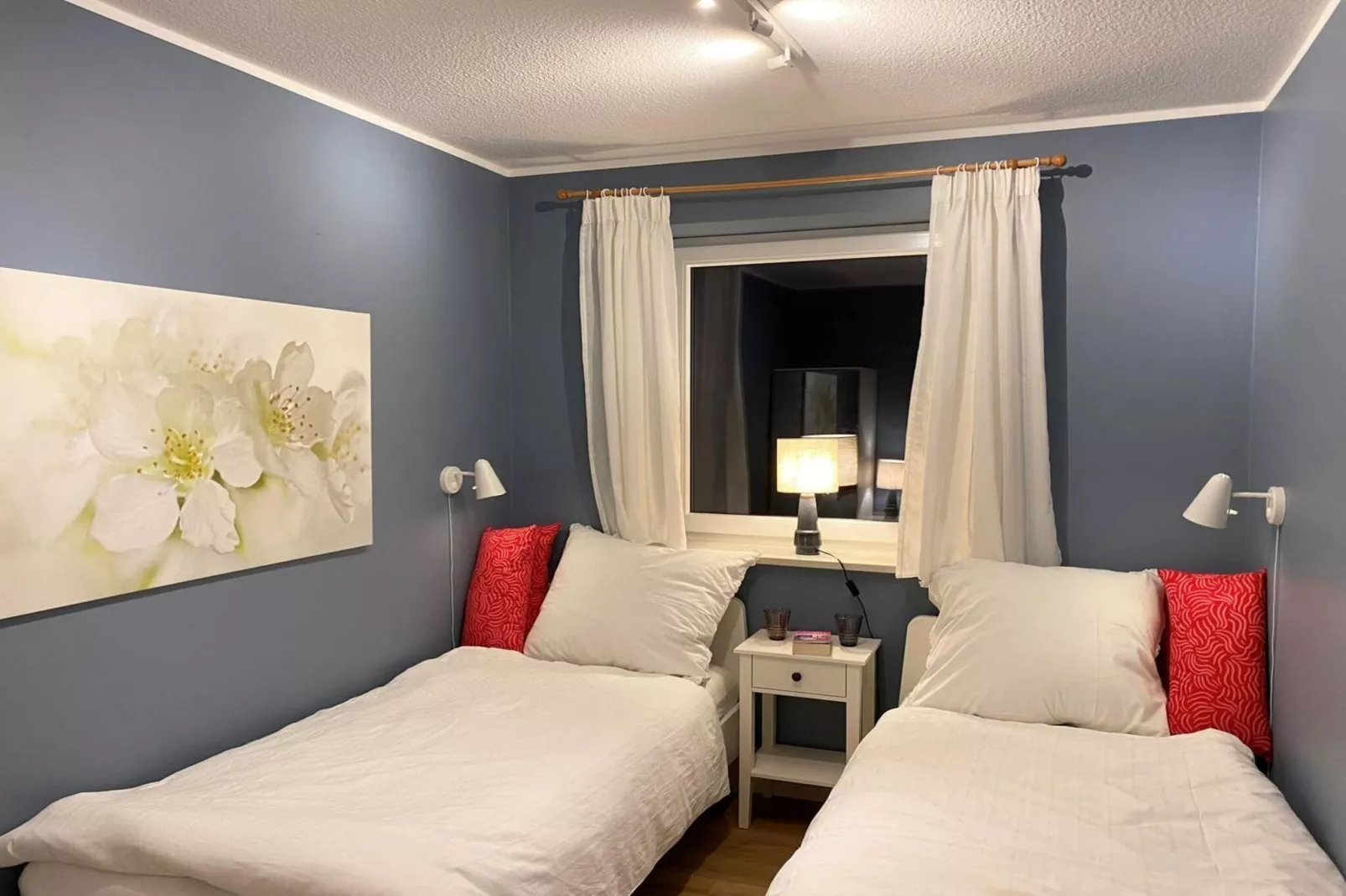 Ferienwohnung Deichglück 4 Pers-Slaapkamer