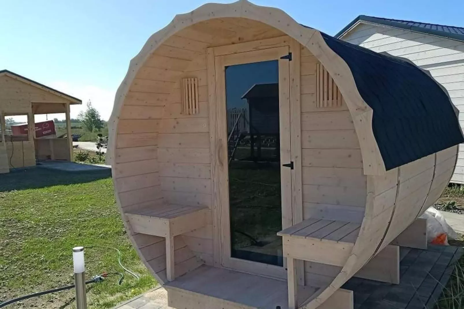 Domki wakacyjne z basenem Gąski-Terrasbalkon