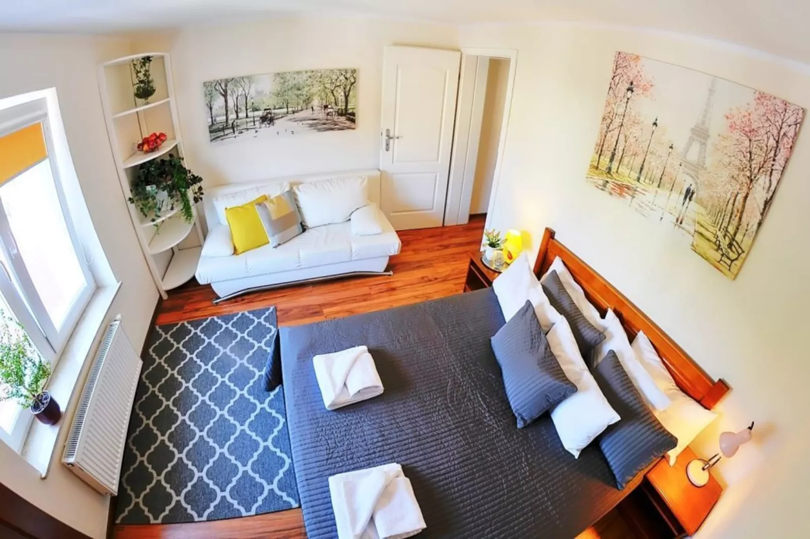 Apartament nr 7 58 qm Ustronie Morskie-Slaapkamer