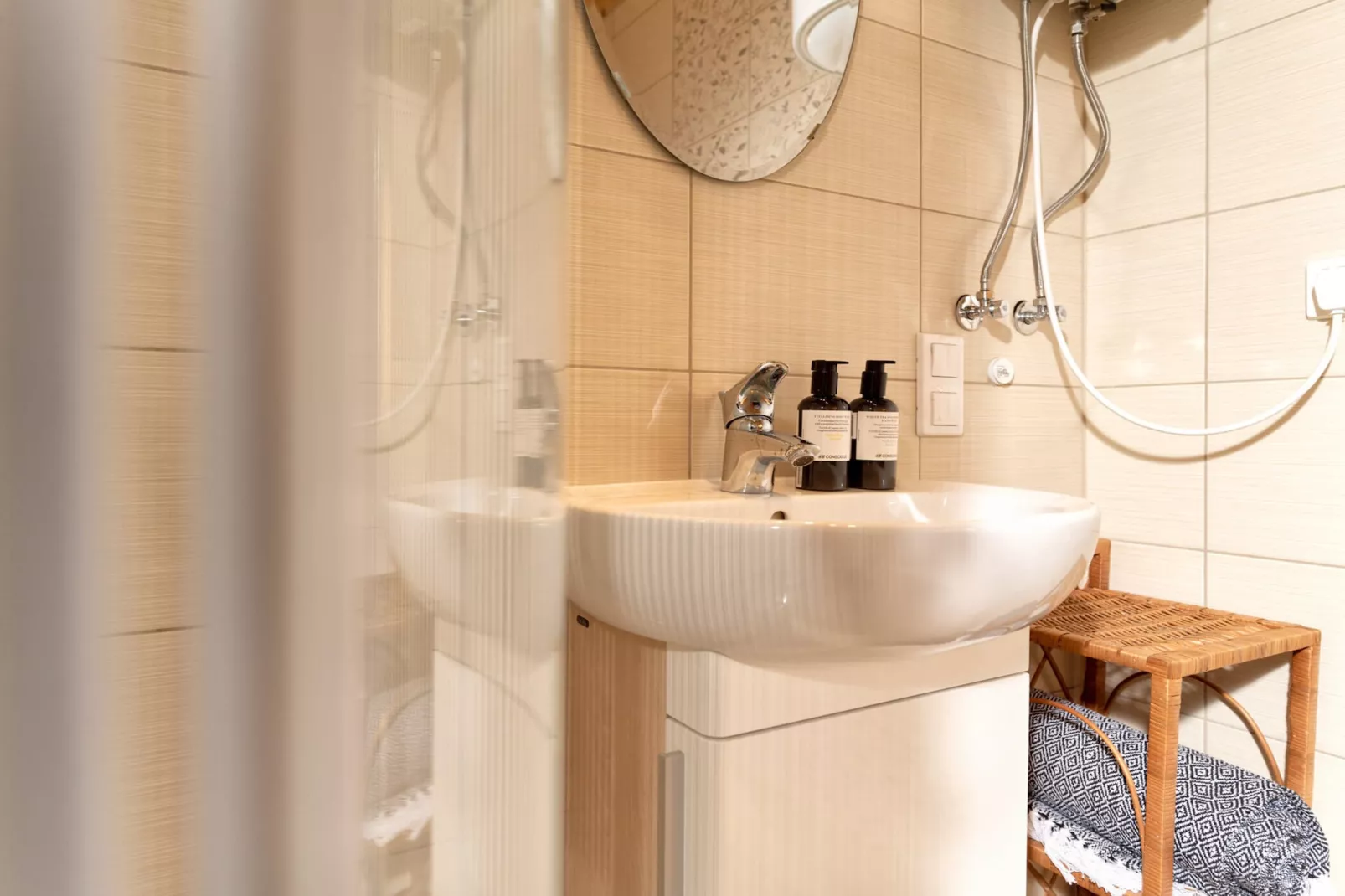 Domki STANDARD Sarbinowo-Badkamer