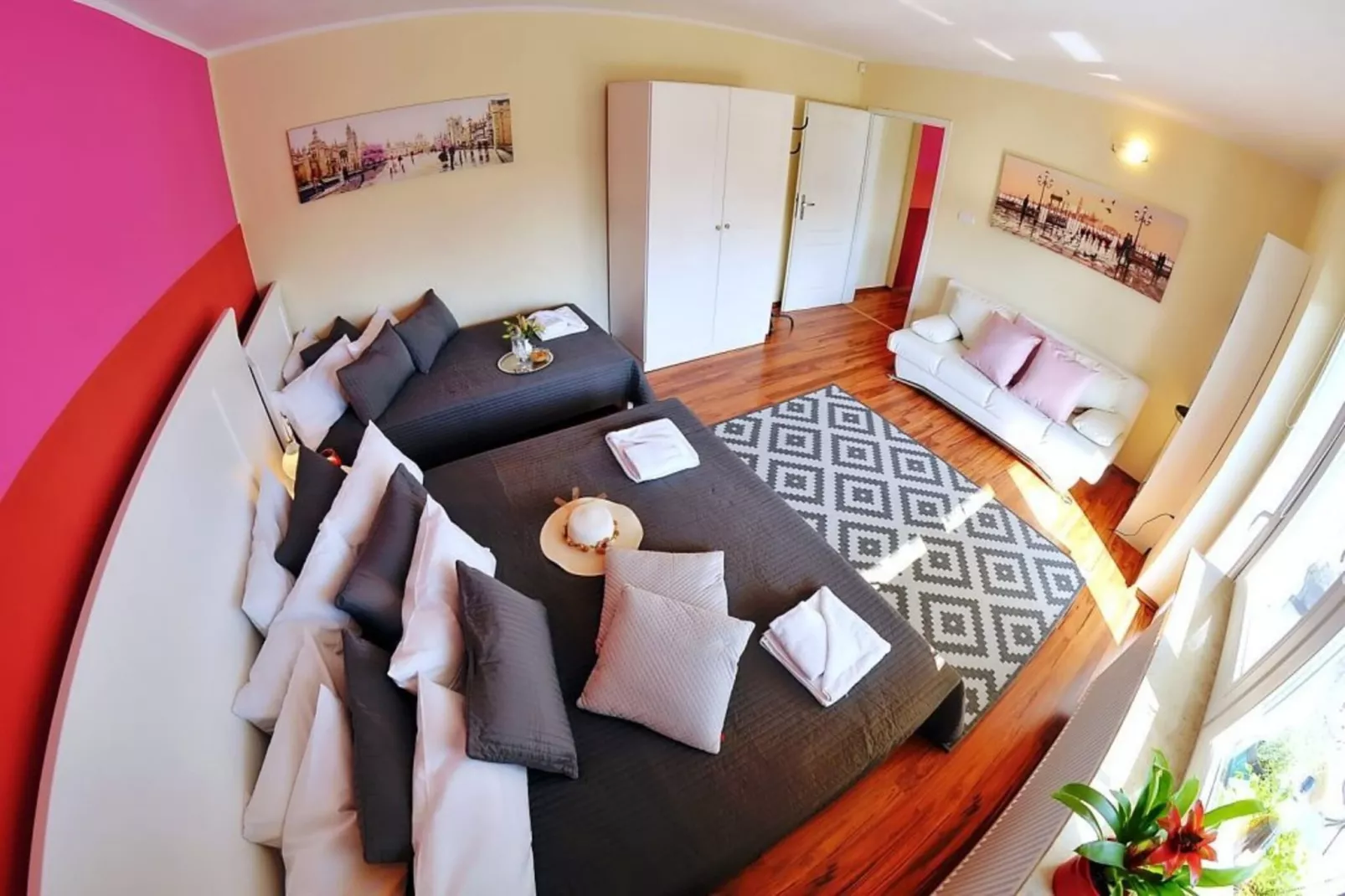 Apartament nr 4 60 qm Ustronie Morskie-Slaapkamer