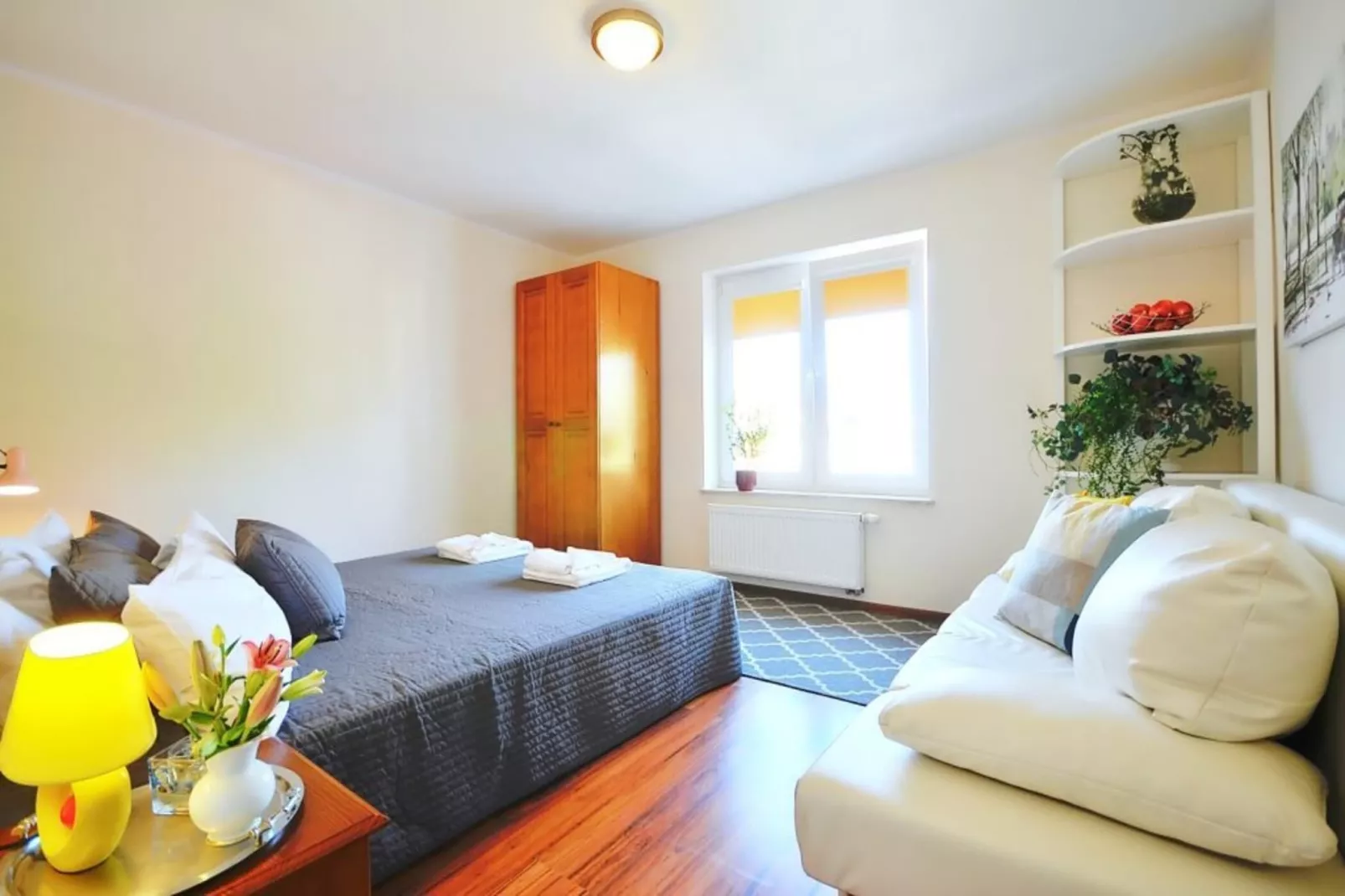 Apartament nr 7 58 qm Ustronie Morskie-Slaapkamer