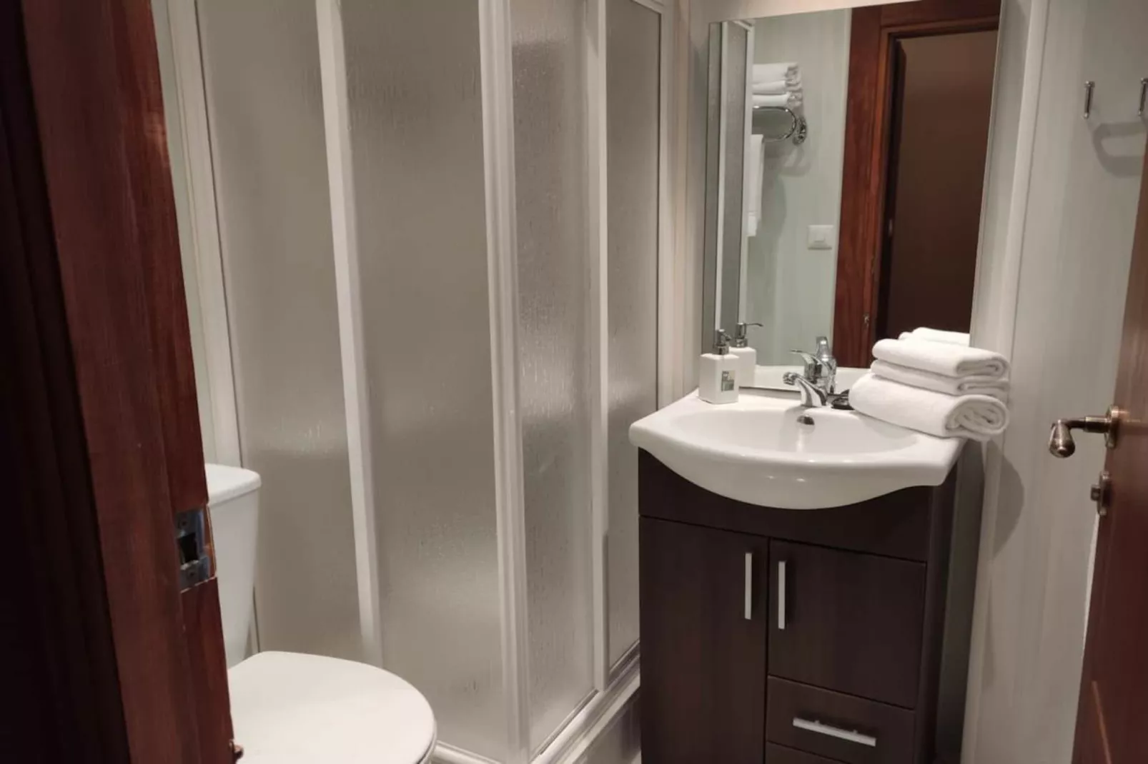 Casa los copos Paqui-Badkamer