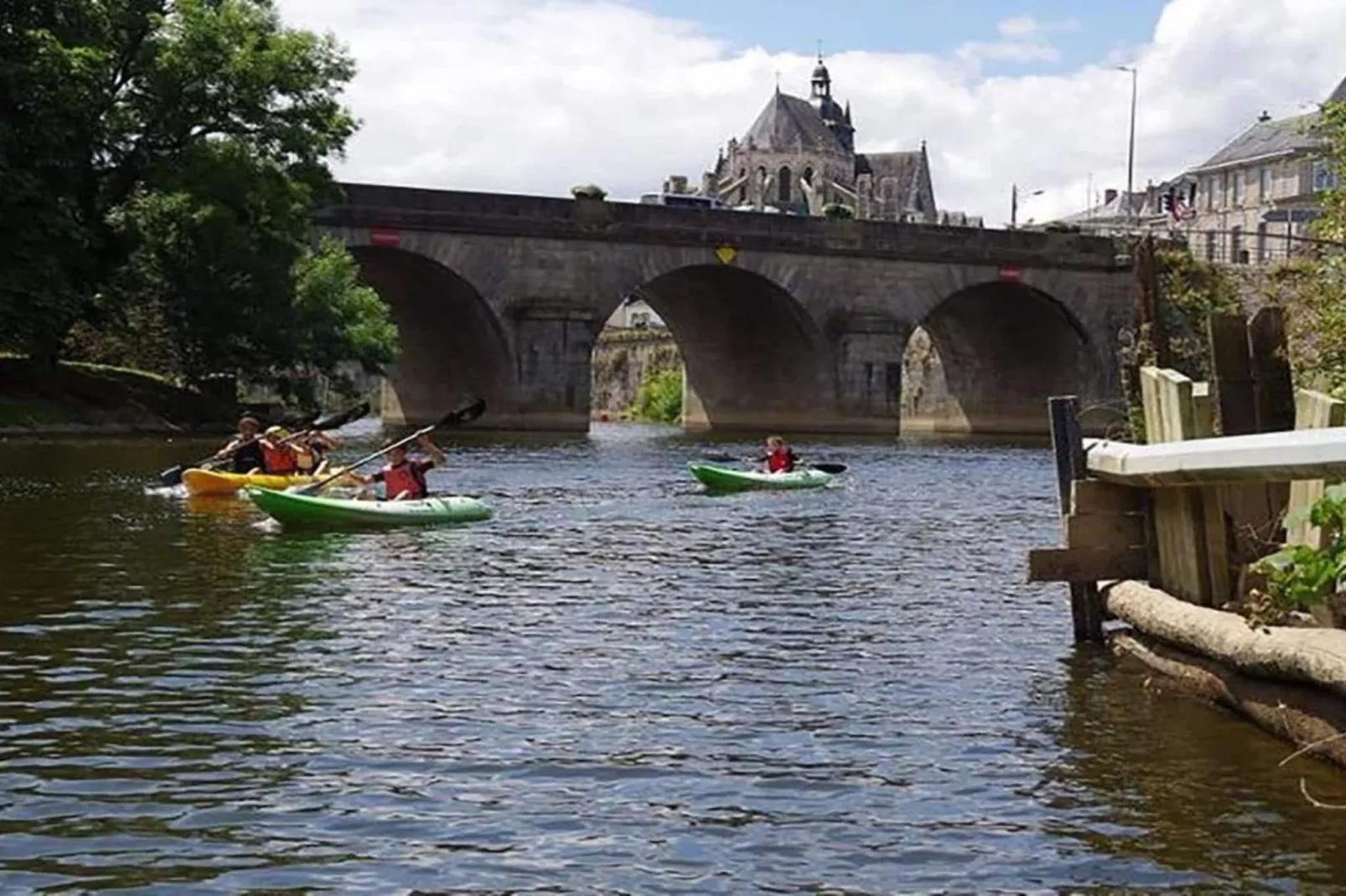 Val du Loire-Gebieden zomer 5km