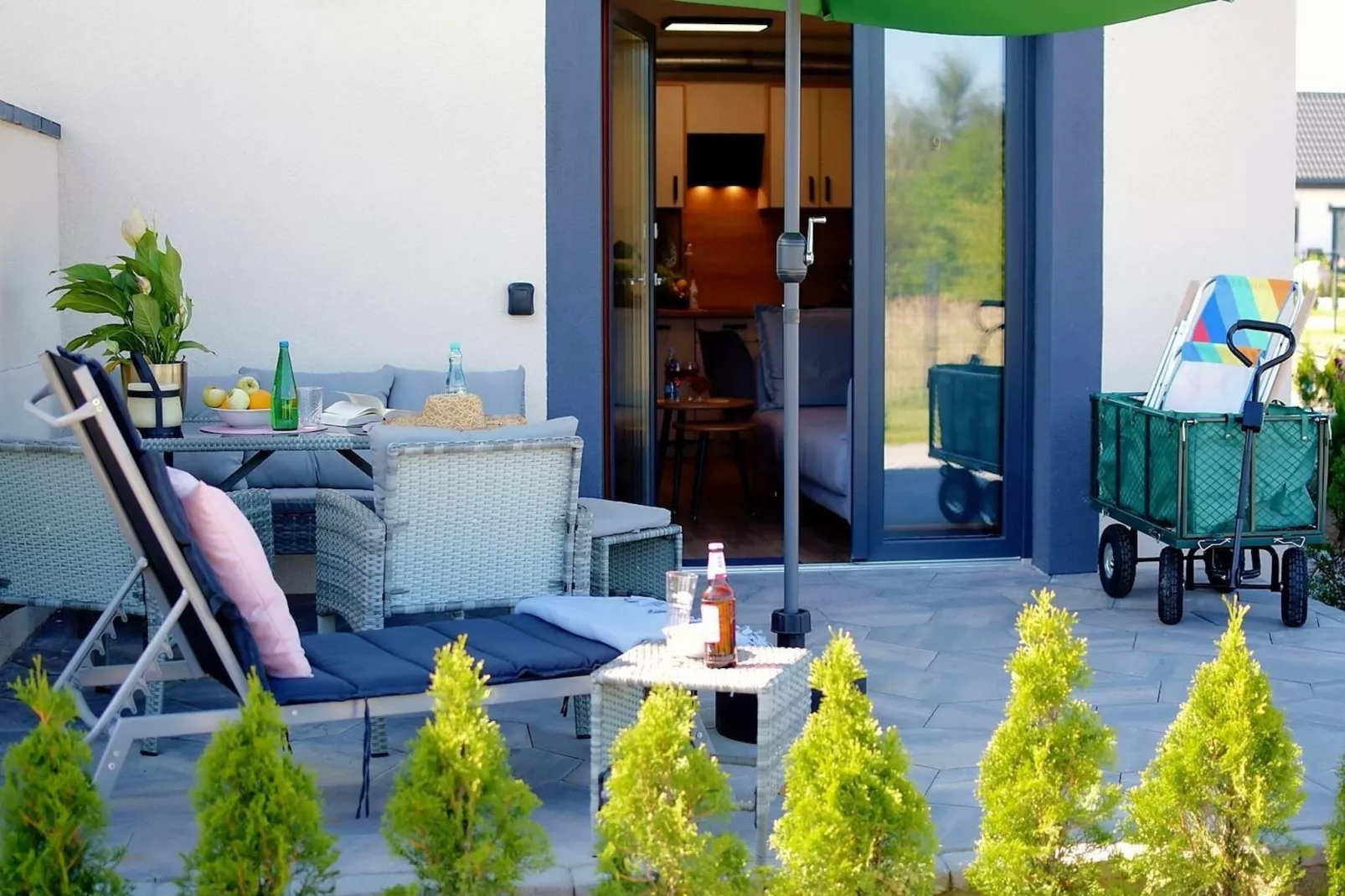 Apartament nr 9 Mielenko-Terrasbalkon