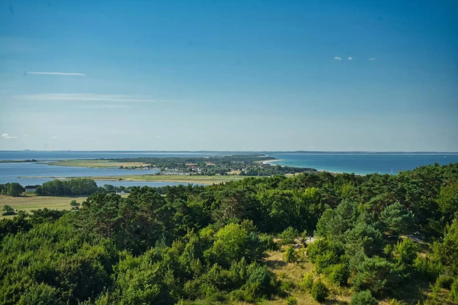 Post Hiddensee-Wohnung 18-Gebieden zomer 5km