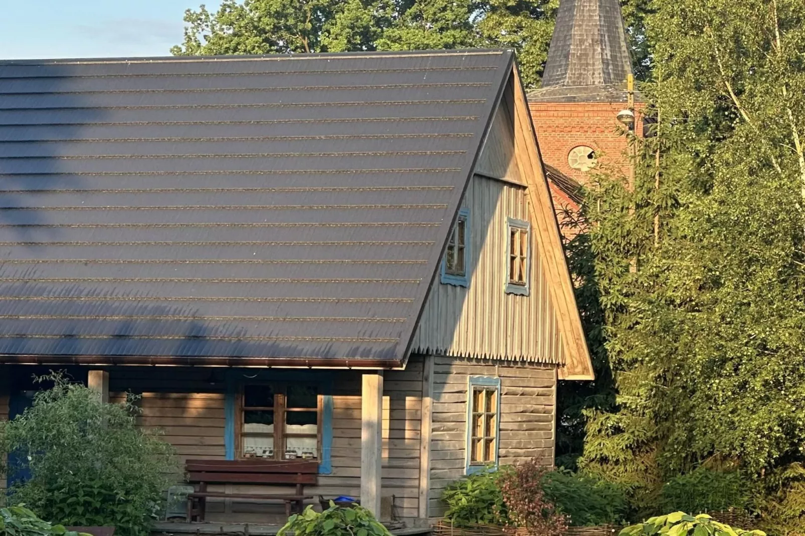 Dom przy drodze Skansen dla 8 osób Bełczna-Buitenkant zomer