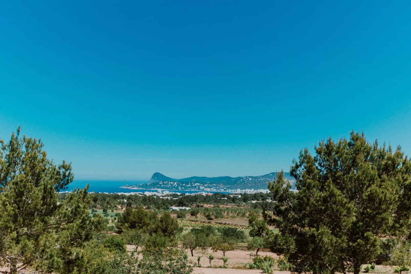 Cala Conta - Gebieden zomer 1km