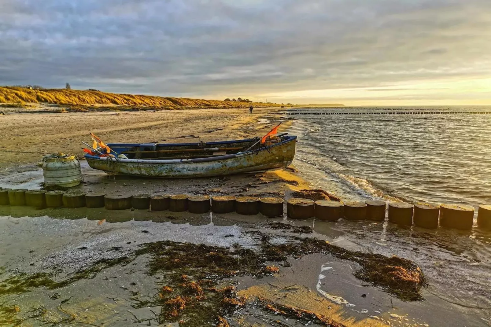 Post Hiddensee-Wohnung 18-Gebieden zomer 5km