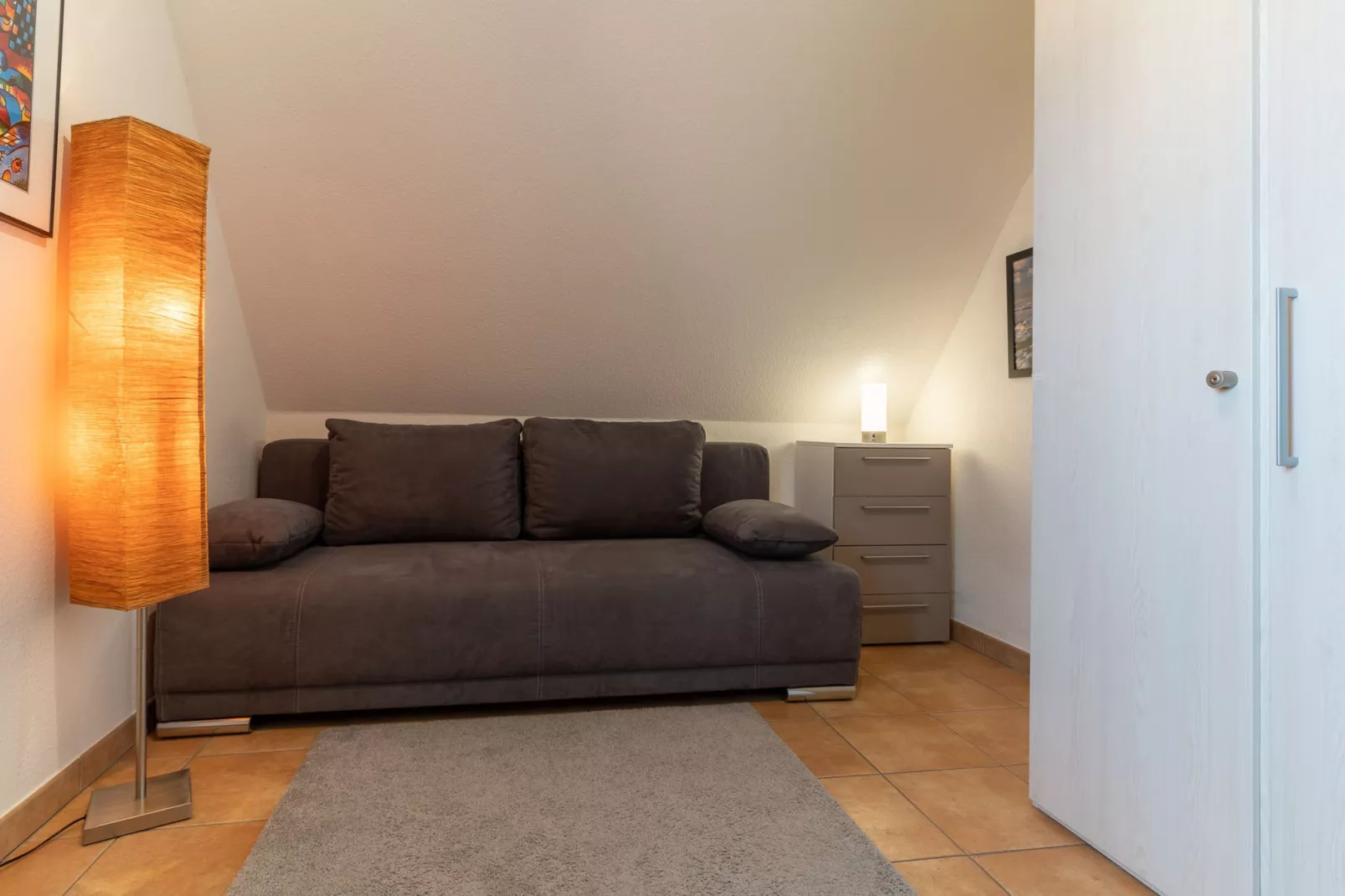 Ferienwohnung Langeneß - Woonkamer