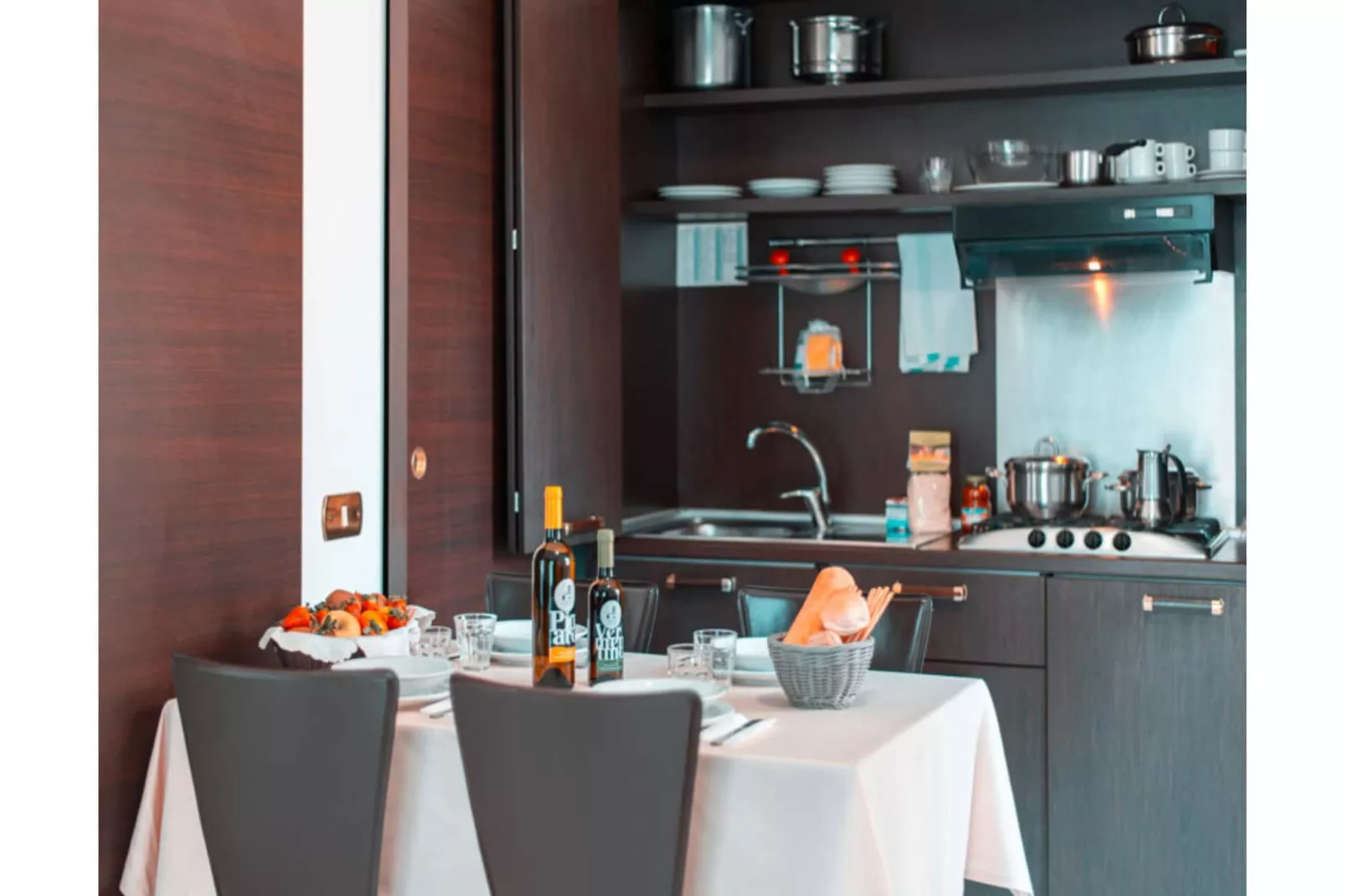 Residence Loano - TWO-ROOM APARTMENT 4 PAX BALCONY B4B - Keuken