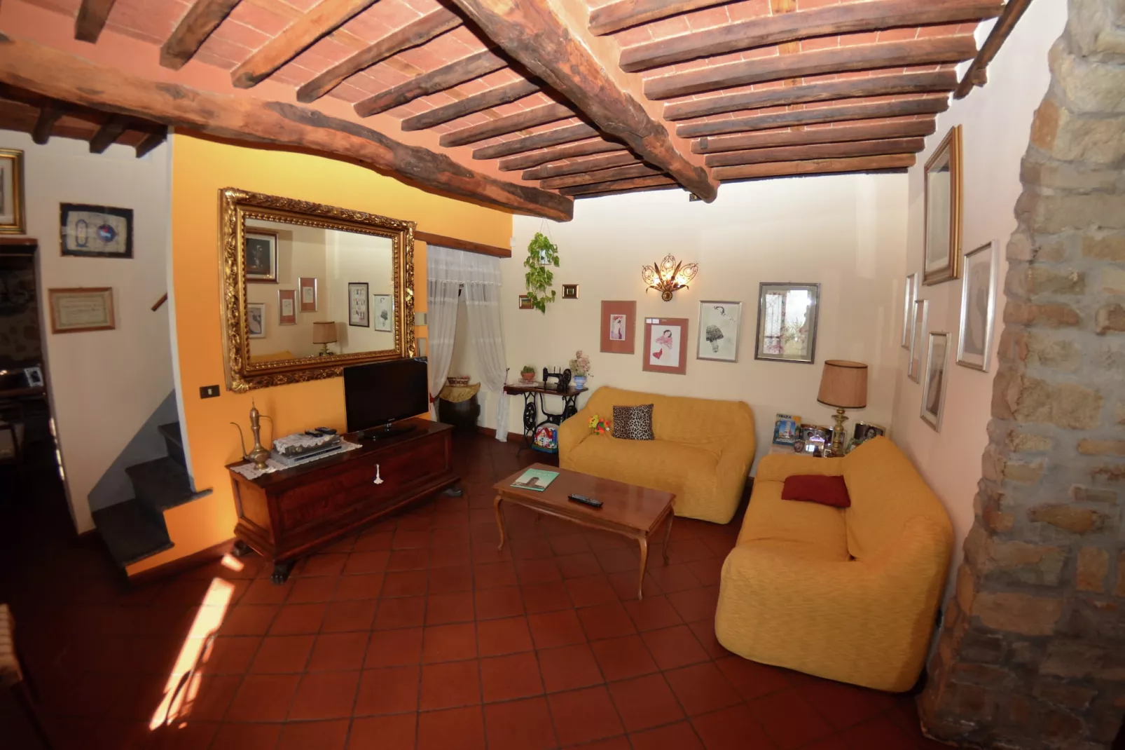 Al Belvedere - Woonkamer