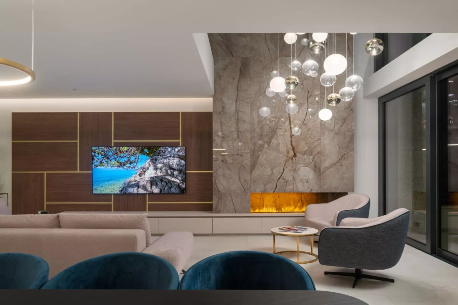 Luxury Villa Hedonia - Woonkamer